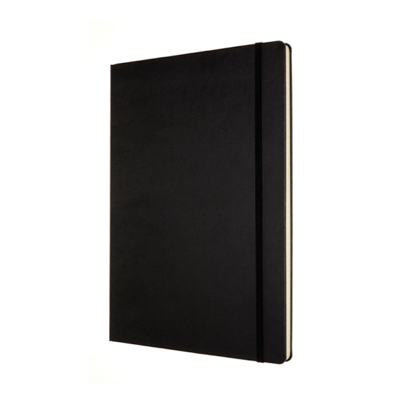 Notes MOLESKINE Classic A4 (21x29,7 cm) w kratkę, twarda oprawa, 192 strony, czarny - zdjęcie (5