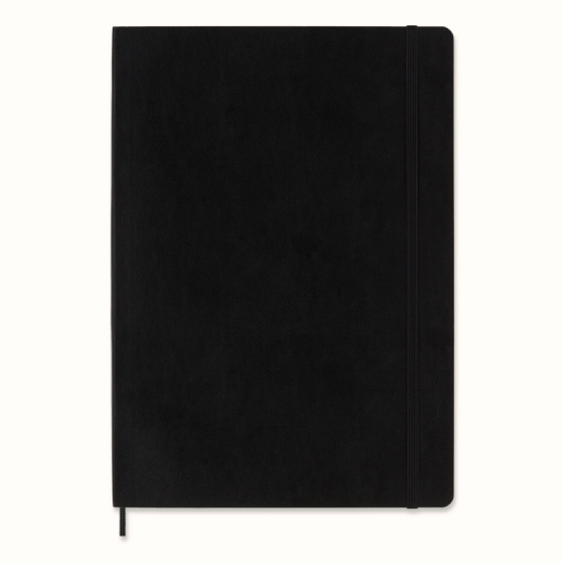 Notes MOLESKINE Classic A4 (21x29,7 cm) gładki, miękka oprawa, 192 strony, czarny - zdjęcie (10