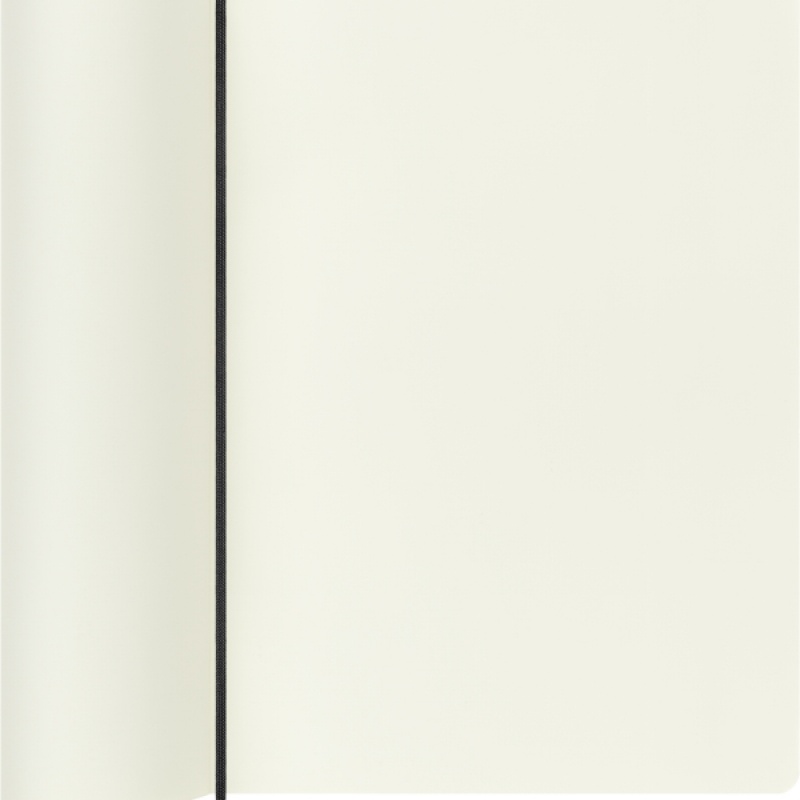 Notes MOLESKINE Classic A4 (21x29,7 cm) gładki, miękka oprawa, 192 strony, czarny - zdjęcie (7