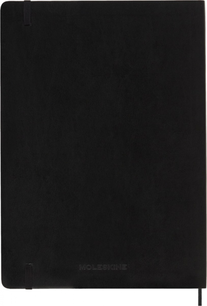 Notes MOLESKINE Classic A4 (21x29,7 cm) w kropki, miękka oprawa, 192 strony, czarny - zdjęcie (3