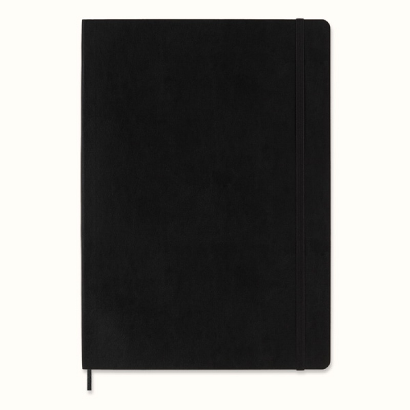 Notes MOLESKINE Classic A4 (21x29,7 cm) w kropki, miękka oprawa, 192 strony, czarny - zdjęcie (10
