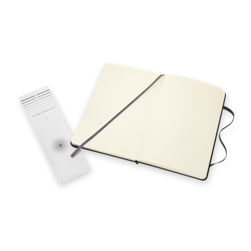 Szkicownik MOLESKINE M (11,5x18 cm), twarda oprawa, 88 stron, czarny - zdjęcie (2