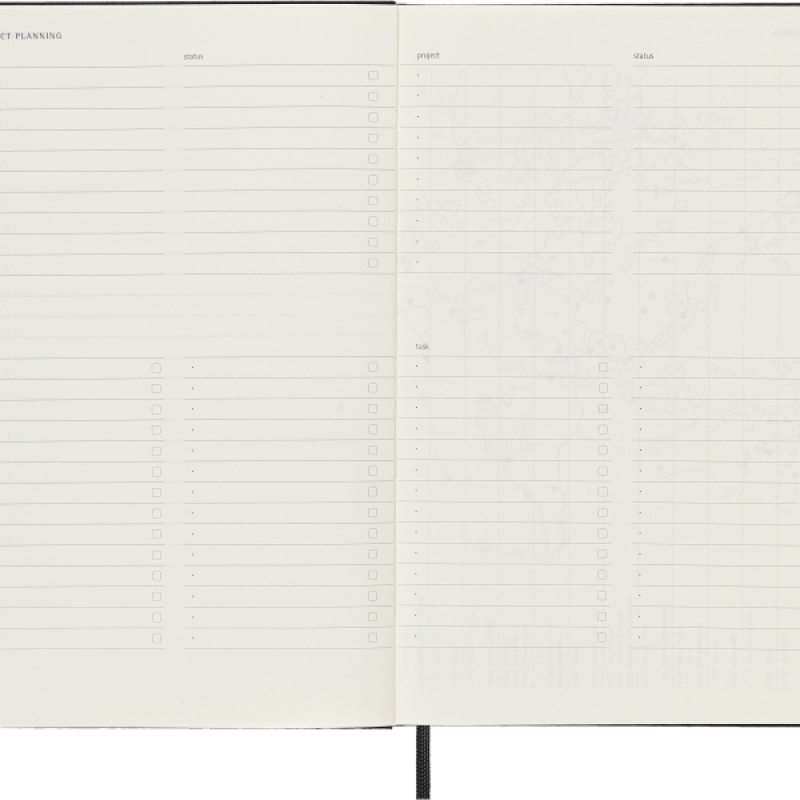 Notes MOLESKINE PROFESSIONAL L (13x21 cm), twarda oprawa, 240 stron, czarny - zdjęcie (7
