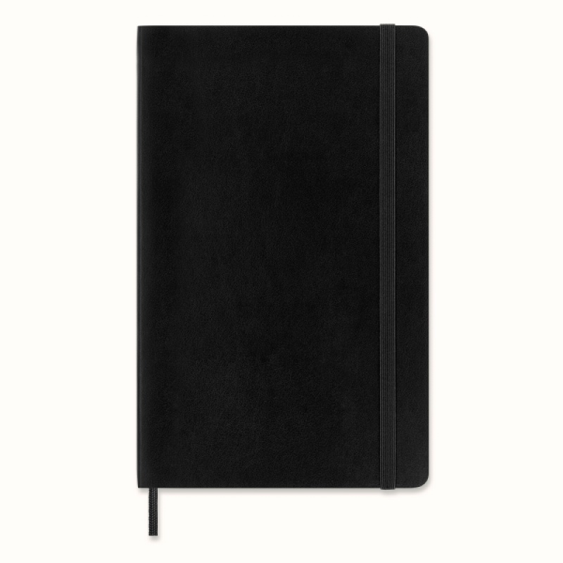 Notes MOLESKINE PROFESSIONAL L (13x21 cm), miękka oprawa, 192 strony, czarny - zdjęcie (12