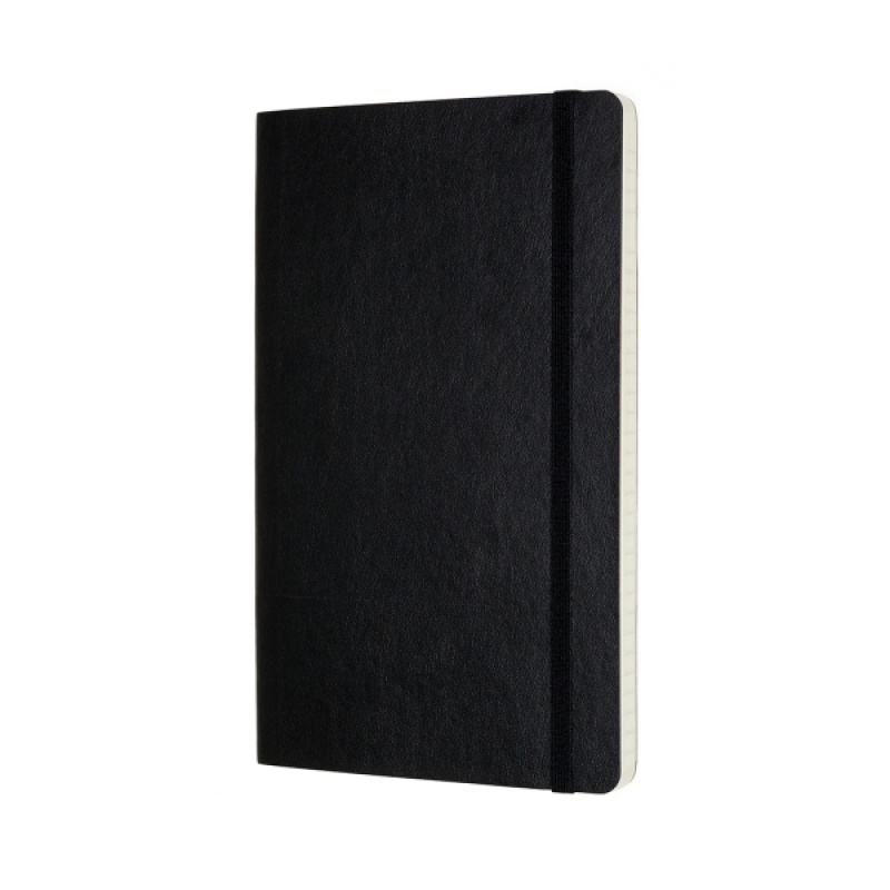 Notes MOLESKINE PROFESSIONAL L (13x21 cm), miękka oprawa, 192 strony, czarny - zdjęcie (10
