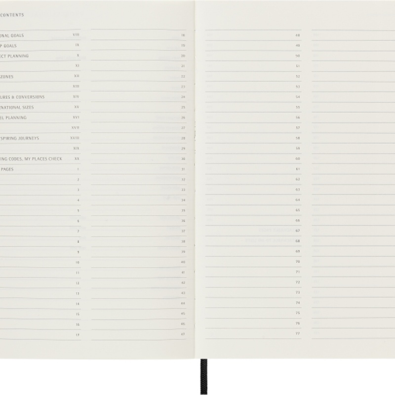 Notes MOLESKINE PROFESSIONAL L (13x21 cm), miękka oprawa, 192 strony, czarny - zdjęcie (9