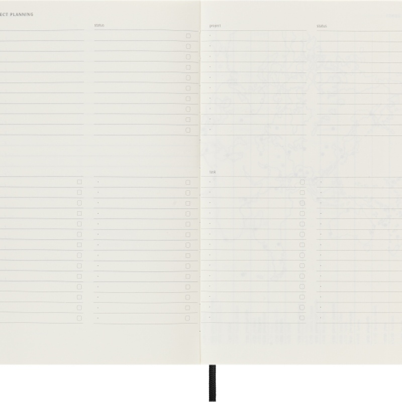 Notes MOLESKINE PROFESSIONAL L (13x21 cm), miękka oprawa, 192 strony, czarny - zdjęcie (7