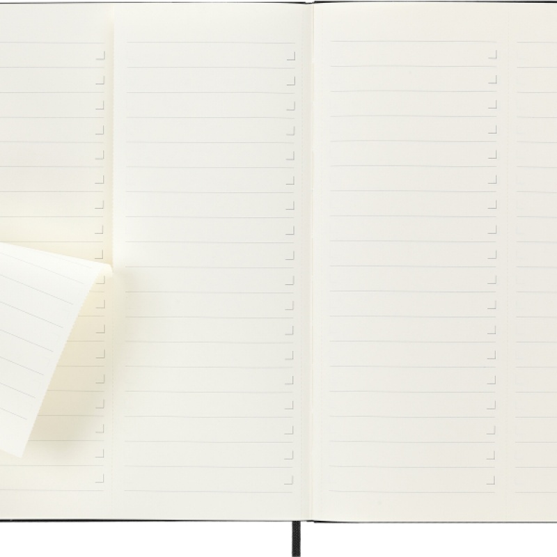 Notes MOLESKINE PROFESSIONAL XL (19x25 cm), twarda oprawa, 192 strony, czarny - zdjęcie (4