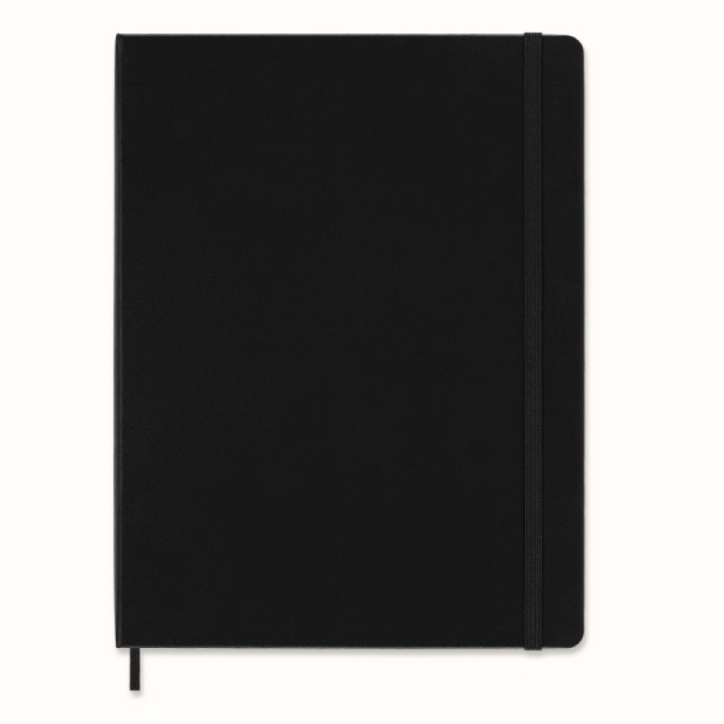 Notes MOLESKINE PROFESSIONAL XL (19x25 cm), twarda oprawa, 192 strony, czarny - zdjęcie (12