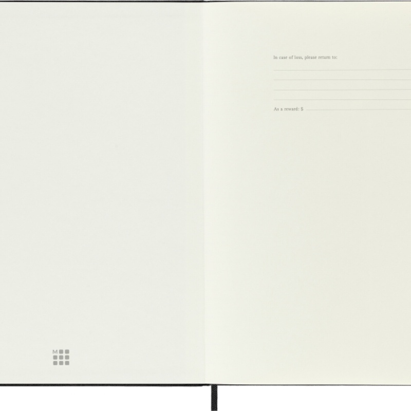 Notes MOLESKINE PROFESSIONAL XL (19x25 cm), twarda oprawa, 192 strony, czarny - zdjęcie (11