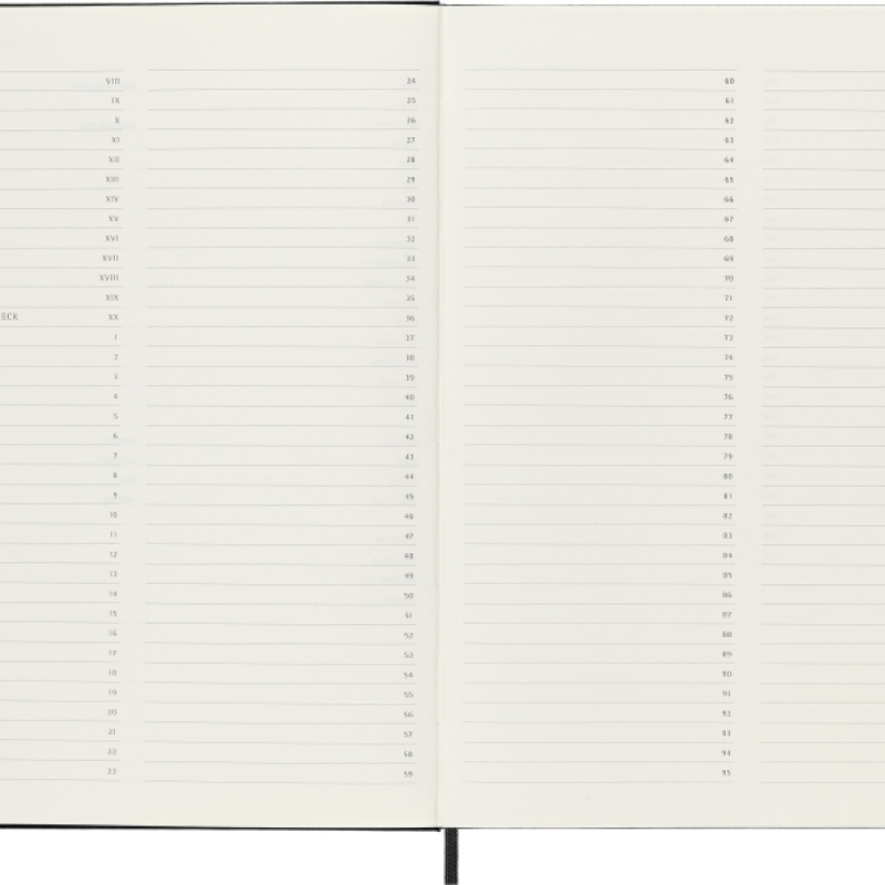 Notes MOLESKINE PROFESSIONAL XL (19x25 cm), twarda oprawa, 192 strony, czarny - zdjęcie (9