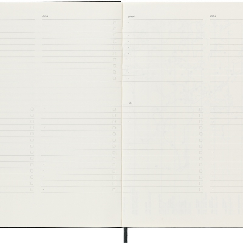Notes MOLESKINE PROFESSIONAL XL (19x25 cm), twarda oprawa, 192 strony, czarny - zdjęcie (7