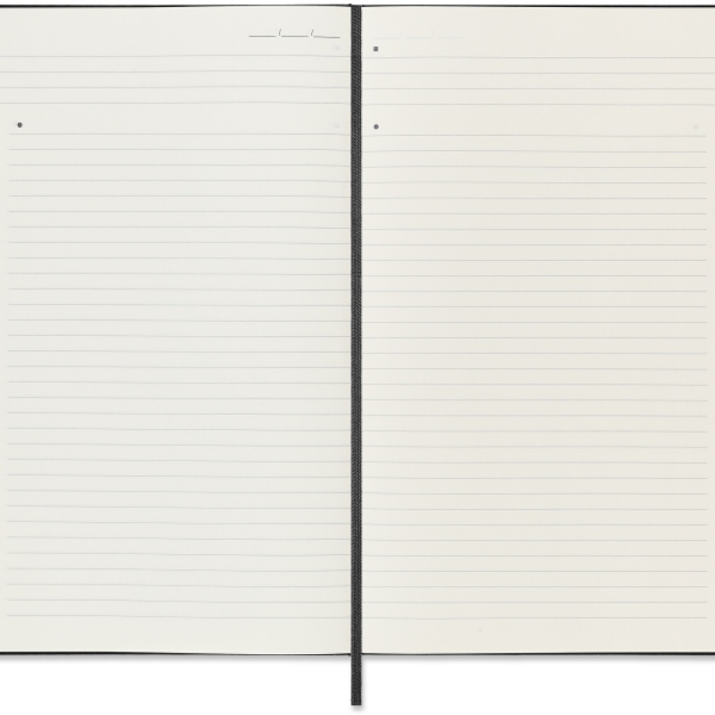 Notes MOLESKINE PROFESSIONAL XL (19x25 cm), twarda oprawa, 192 strony, czarny - zdjęcie (5