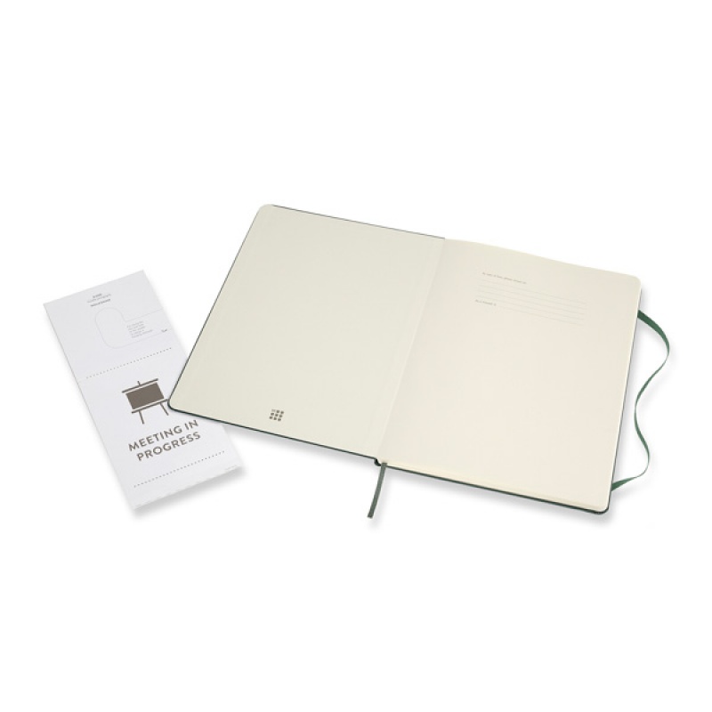 Notes MOLESKINE PROFESSIONAL XL (19x25 cm), forest green, twarda oprawa, 192 strony, zielony - zdjęcie (7