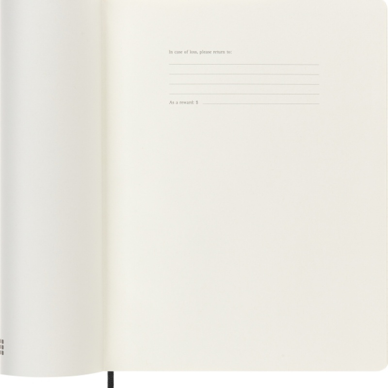 Notes MOLESKINE PROFESSIONAL XL (19x25 cm), miękka oprawa, 192 strony, czarny - zdjęcie (11