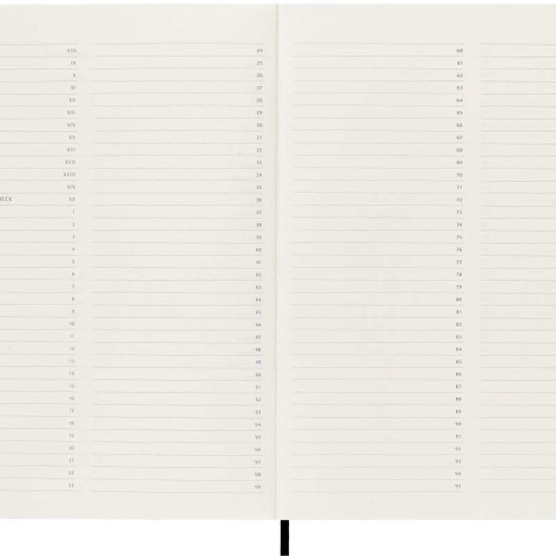 Notes MOLESKINE PROFESSIONAL XL (19x25 cm), miękka oprawa, 192 strony, czarny - zdjęcie (9