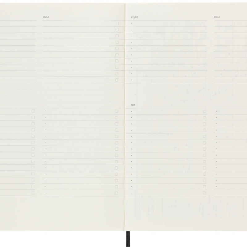 Notes MOLESKINE PROFESSIONAL XL (19x25 cm), miękka oprawa, 192 strony, czarny - zdjęcie (7
