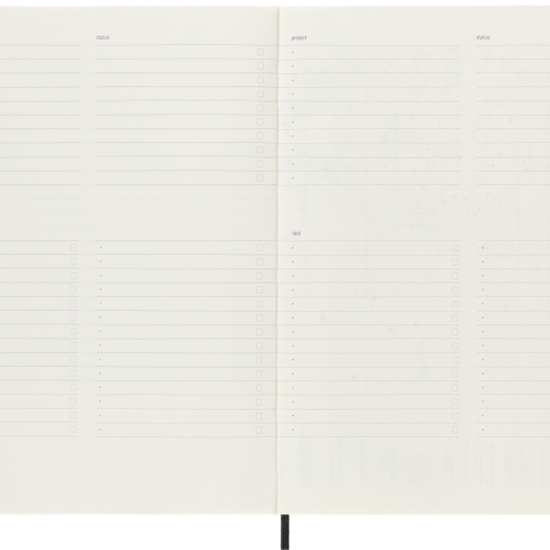 Notes MOLESKINE PROFESSIONAL XL (19x25 cm), miękka oprawa, 192 strony, czarny - zdjęcie (7
