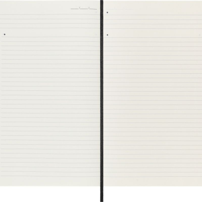 Notes MOLESKINE PROFESSIONAL XL (19x25 cm), miękka oprawa, 192 strony, czarny - zdjęcie (5