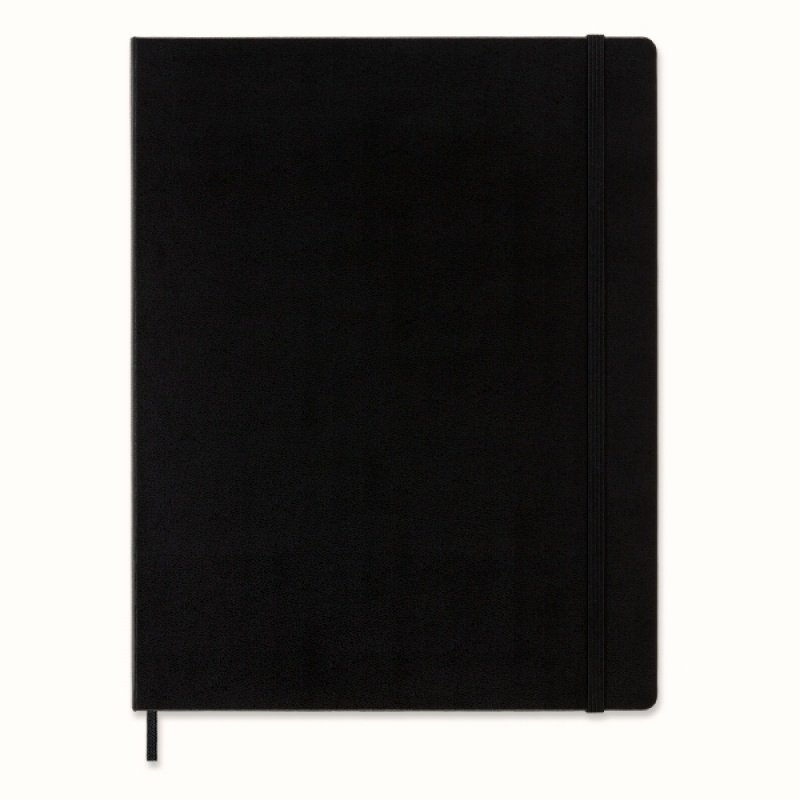Notes MOLESKINE PROFESSIONAL XXL (21,6x27,9 cm), twarda oprawa, 192 strony, czarny - zdjęcie (12