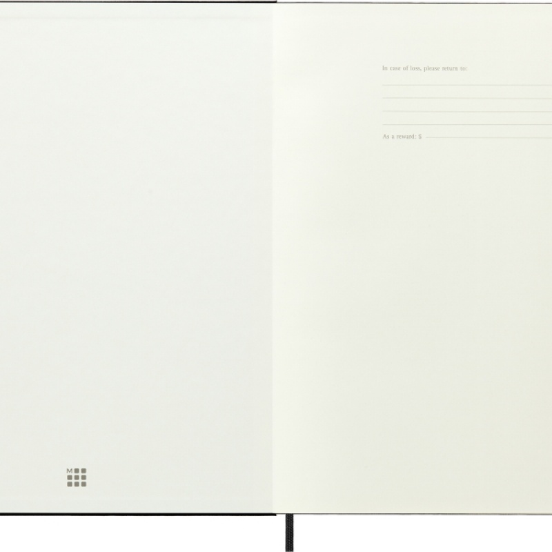 Notes MOLESKINE PROFESSIONAL XXL (21,6x27,9 cm), twarda oprawa, 192 strony, czarny - zdjęcie (11