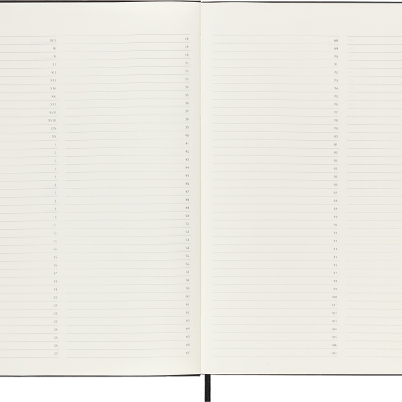 Notes MOLESKINE PROFESSIONAL XXL (21,6x27,9 cm), twarda oprawa, 192 strony, czarny - zdjęcie (9