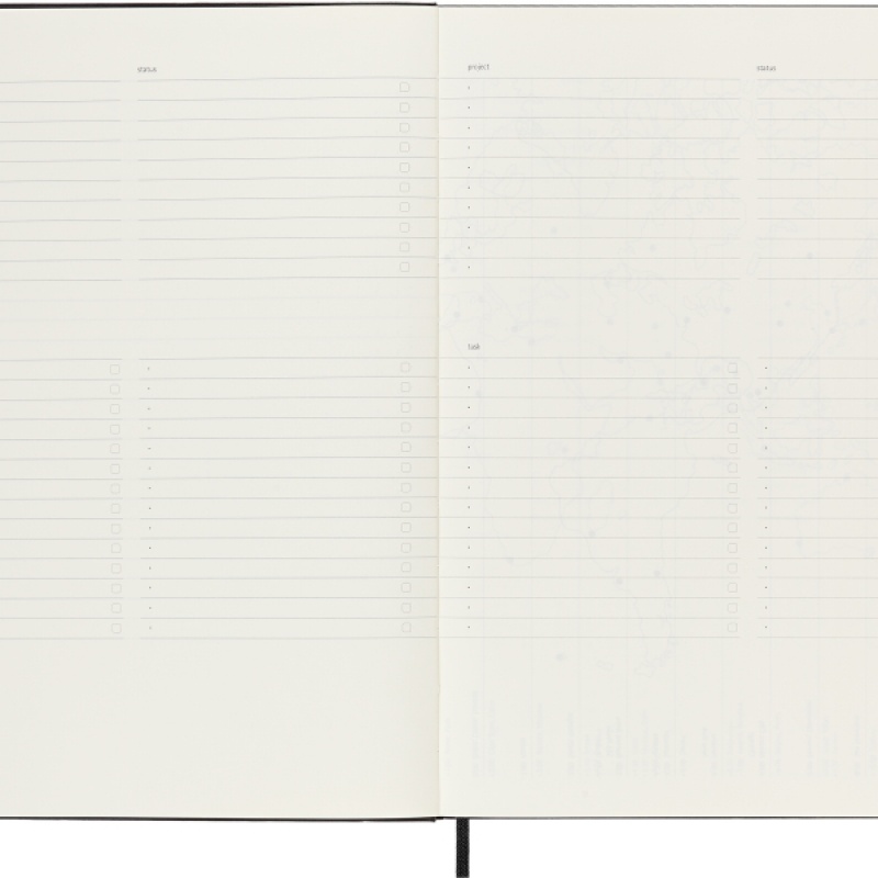 Notes MOLESKINE PROFESSIONAL XXL (21,6x27,9 cm), twarda oprawa, 192 strony, czarny - zdjęcie (7