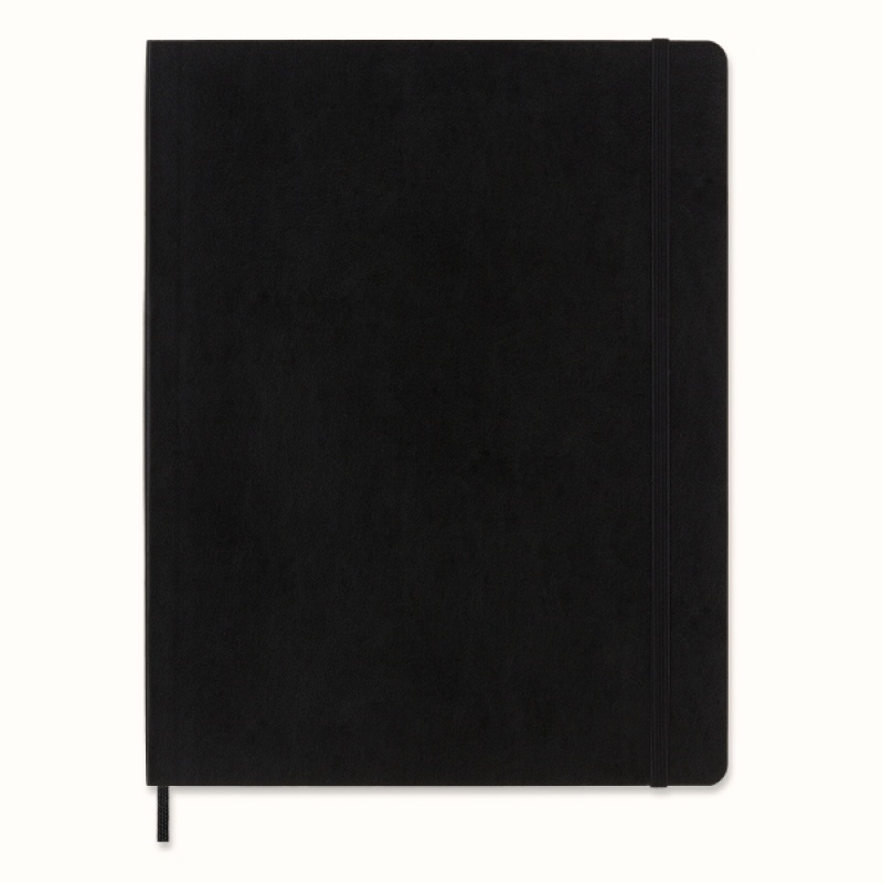 Notes MOLESKINE PROFESSIONAL XXL (21,6x27,9 cm), miękka oprawa, 192 strony, czarny - zdjęcie (12