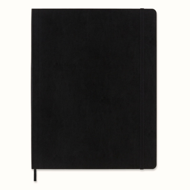 Notes MOLESKINE PROFESSIONAL XXL (21,6x27,9 cm), miękka oprawa, 192 strony, czarny - zdjęcie (12