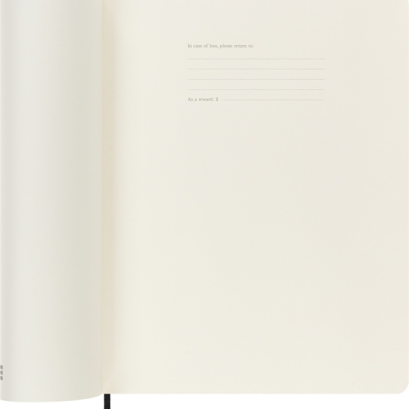 Notes MOLESKINE PROFESSIONAL XXL (21,6x27,9 cm), miękka oprawa, 192 strony, czarny - zdjęcie (11