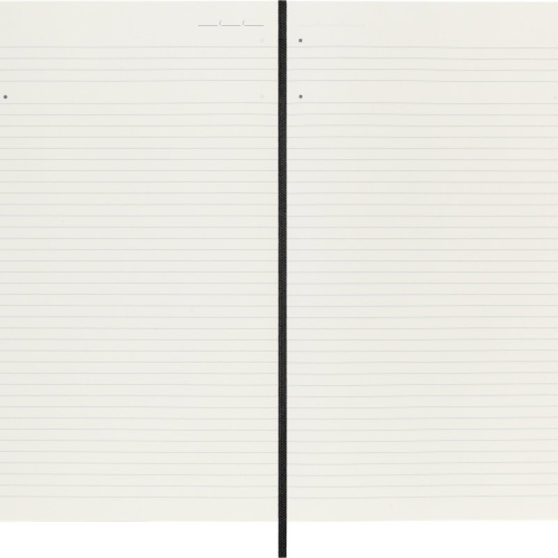 Notes MOLESKINE PROFESSIONAL XXL (21,6x27,9 cm), miękka oprawa, 192 strony, czarny - zdjęcie (5