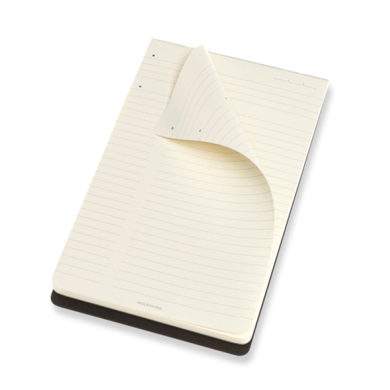 Notes reporterski PRO PAD MOLESKINE L (13x21 cm), 96 stron, czarny