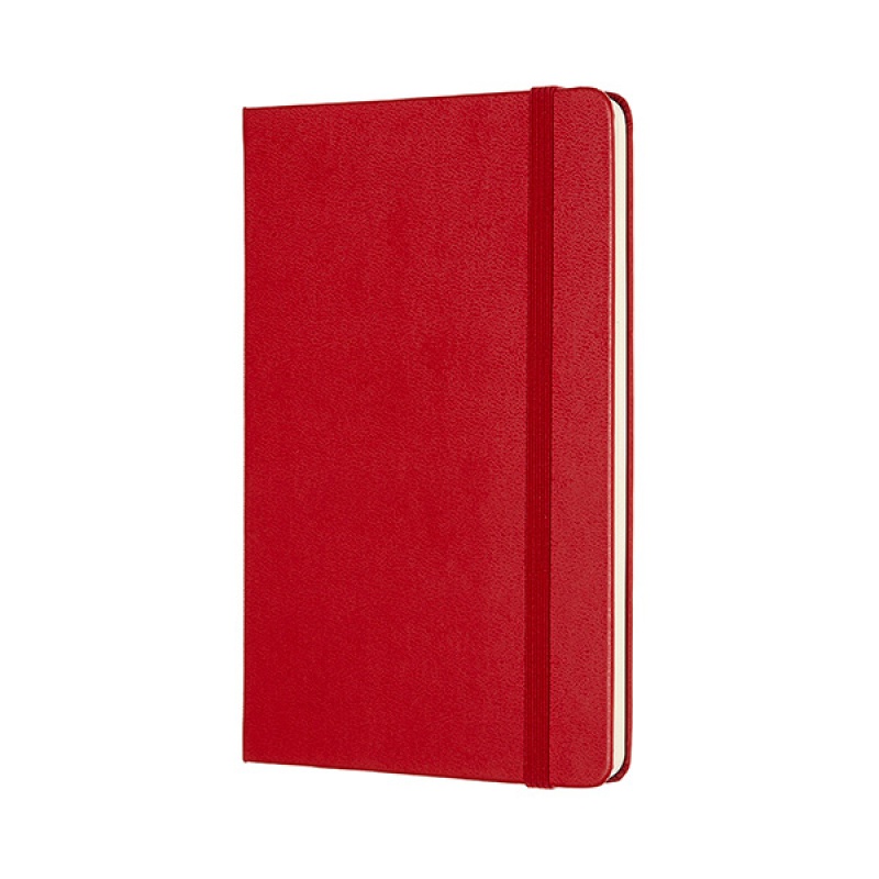 Notes MOLESKINE Classic M, 11,5x18 cm, w kropki, twarda oprawa, scarlet red, 208 stron, czerwony - zdjęcie (8