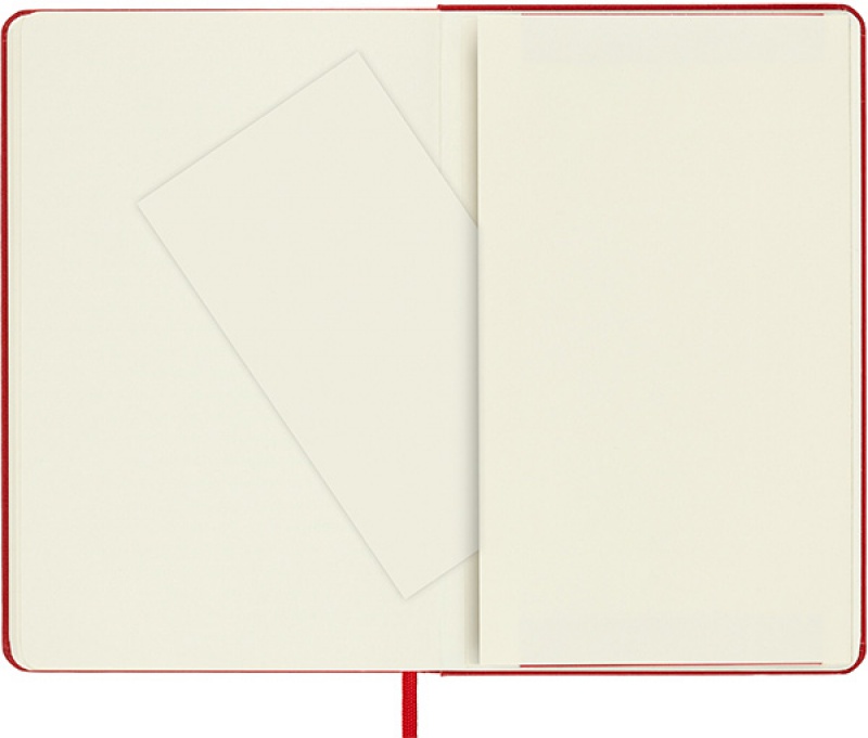 Notes MOLESKINE Classic M, 11,5x18 cm, w kropki, twarda oprawa, scarlet red, 208 stron, czerwony - zdjęcie (5