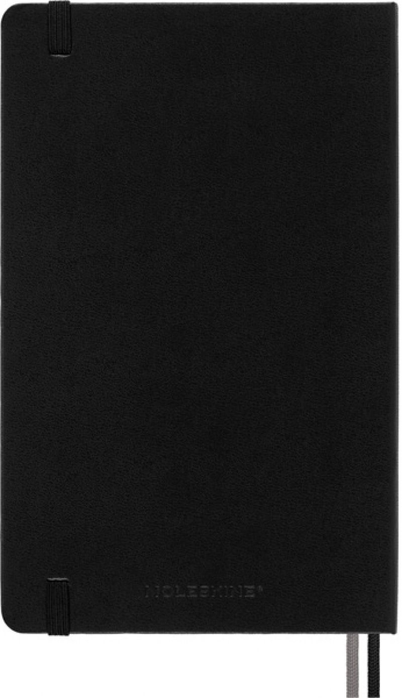 Notes MOLESKINE Classic L (13x21cm) w linie, twarda oprawa, 400 stron, czarny - zdjęcie (4