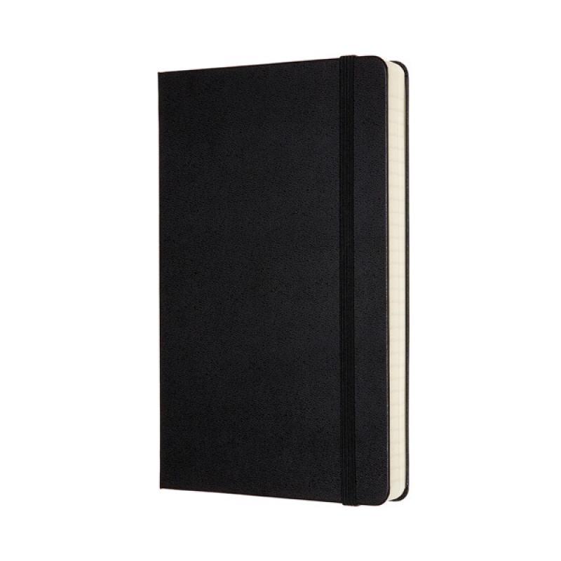 Notes MOLESKINE Classic L (13x21cm) w linie, twarda oprawa, 400 stron, czarny - zdjęcie (9