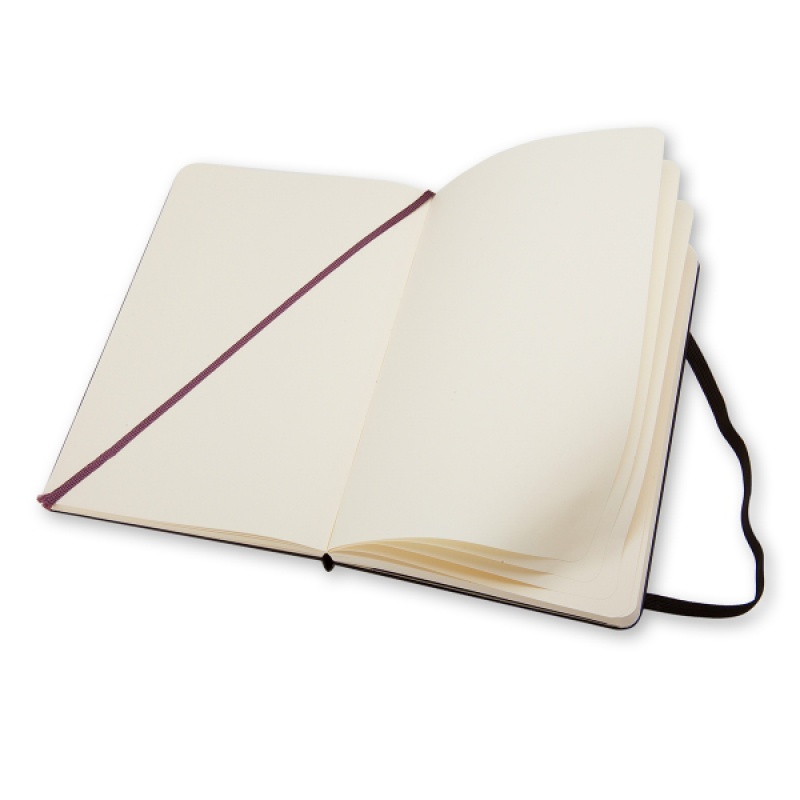 Notes MOLESKINE Classic P (9x14cm) gładki, twarda oprawa, 192 strony, czarny - zdjęcie (5