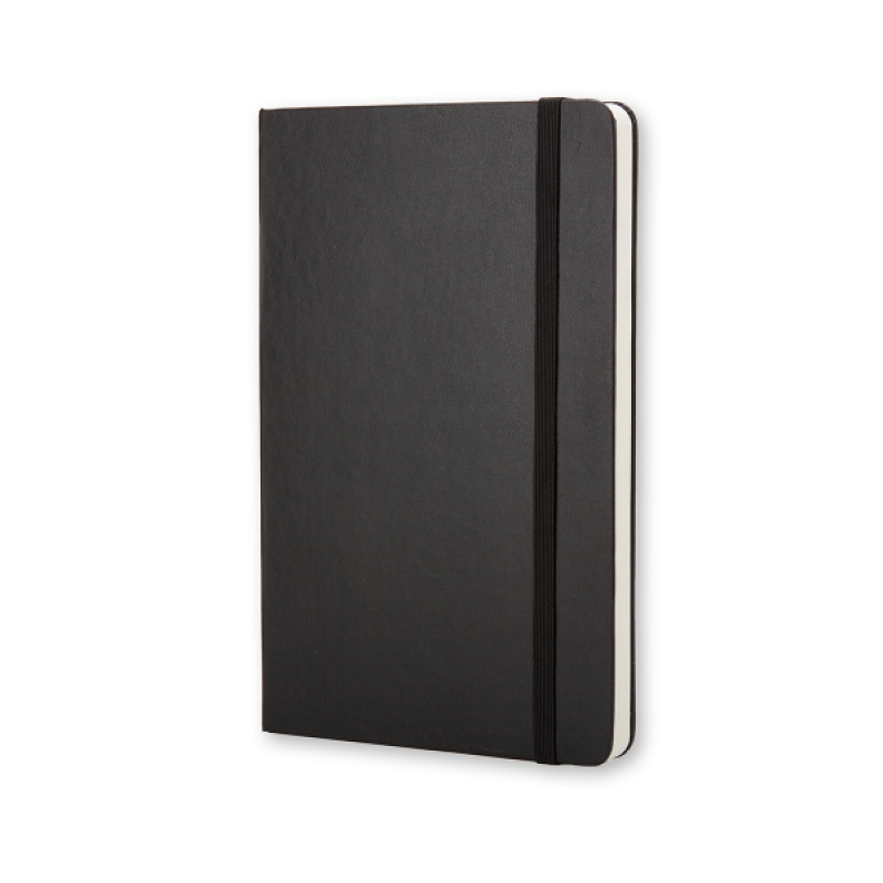 Notes MOLESKINE Classic L (13x21cm) gładki, twarda oprawa, 240 stron, czarny - zdjęcie (6
