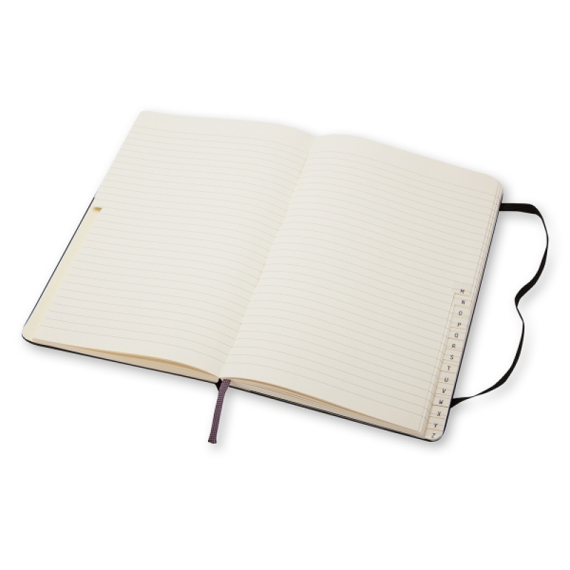 Adresownik MOLESKINE L (13x21cm), twarda oprawa, 240 strony, czarny