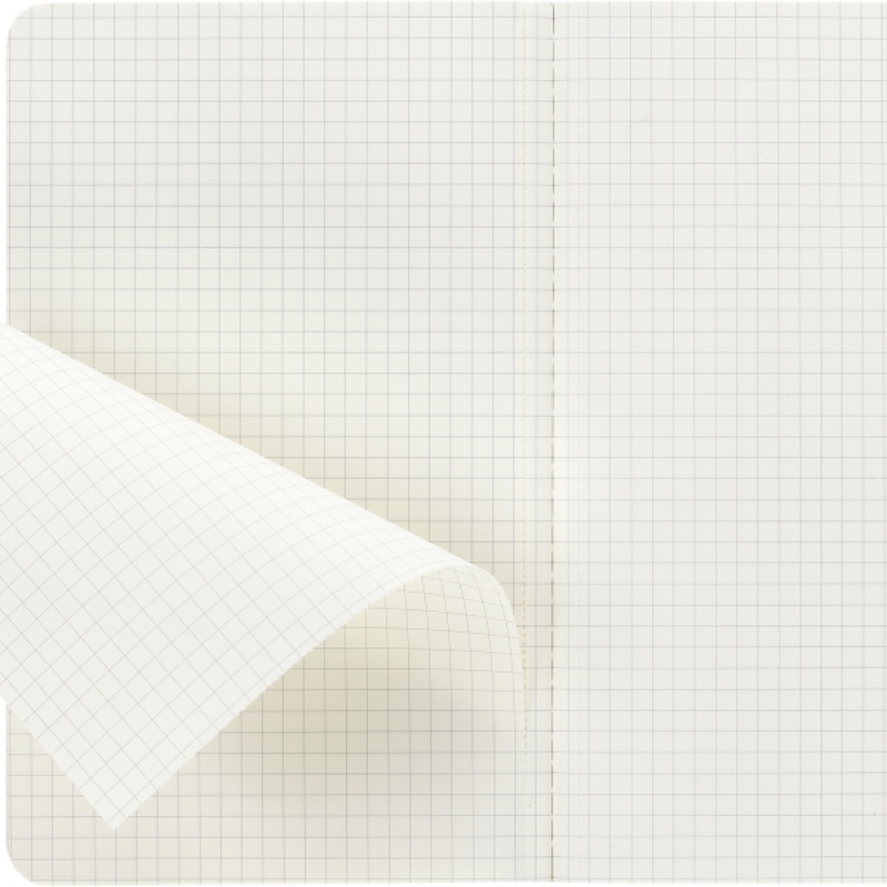Zestaw 3 Zeszytów MOLESKINE Cahier Journals L (13x21cm) w kratkę, 80 strony, czarny - zdjęcie (2