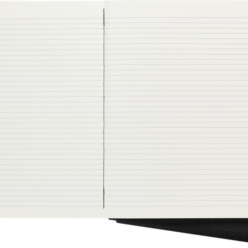 Zestaw 3 Zeszytów MOLESKINE Cahier Journals XL (19x25cm) w linie, 120 stron, czarny - zdjęcie (3