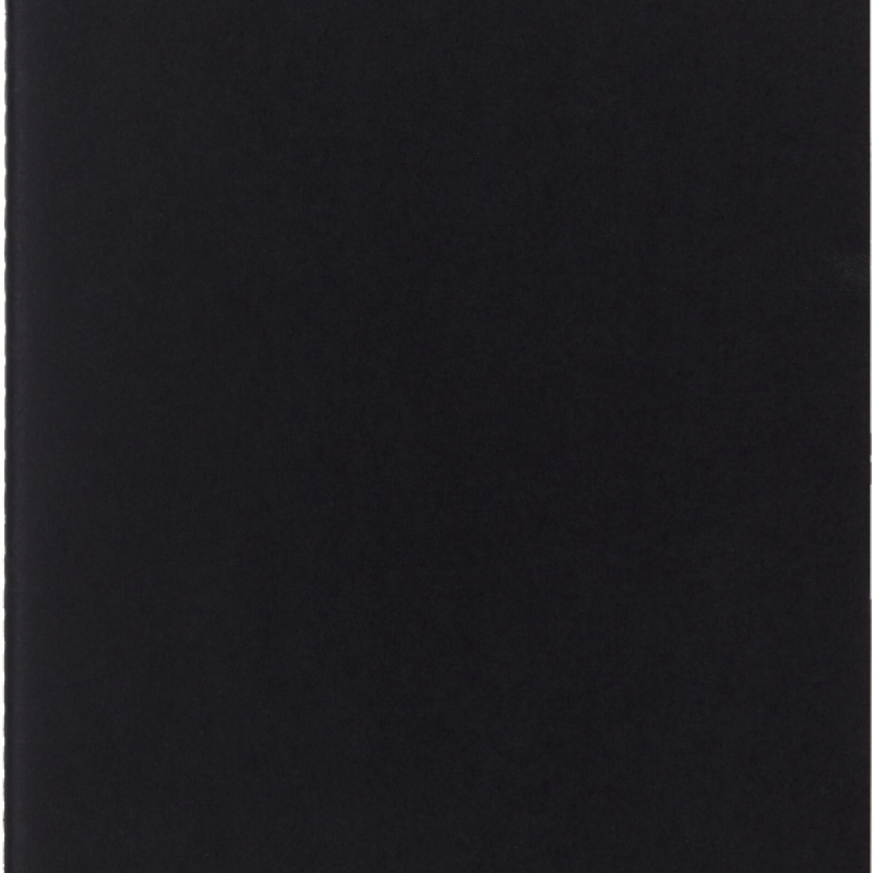 Zestaw 3 Zeszytów MOLESKINE Cahier Journals XL (19x25cm) w kratkę, 120 stron, czarny - zdjęcie (4
