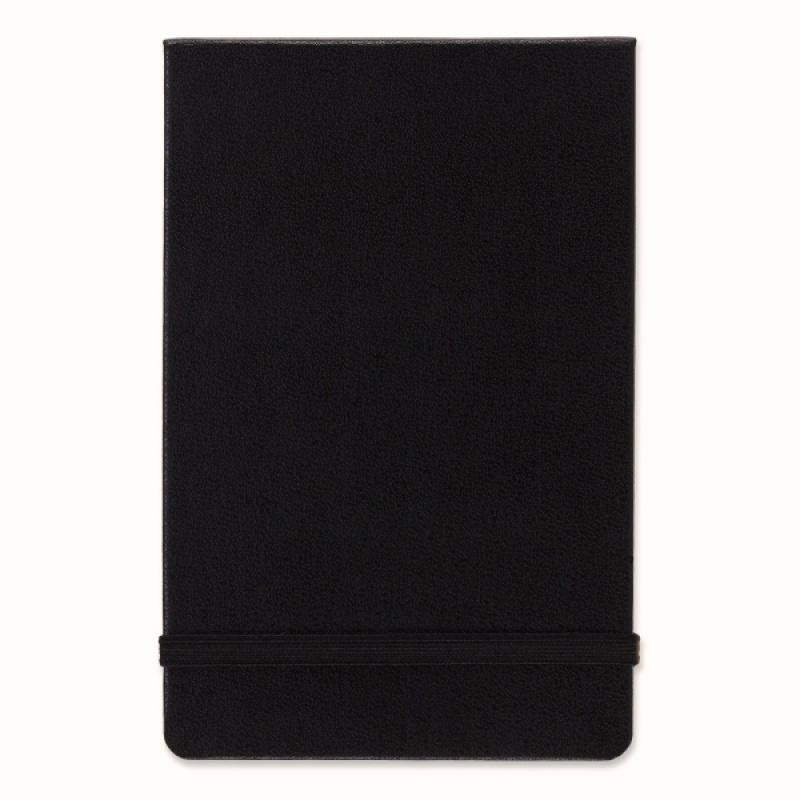 Notes MOLESKINE Reporter P (9x14cm) w linie, twarda oprawa, 192 strony, czarny - zdjęcie (4