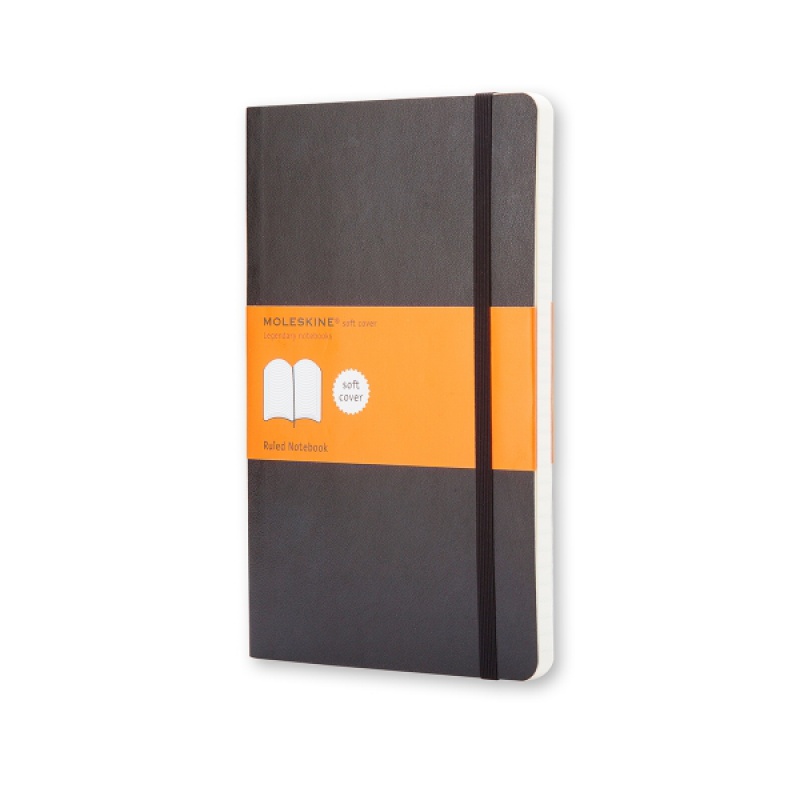 Notes MOLESKINE Classic P (9x14cm) w linie, miękka oprawa, 192 strony, czarny - zdjęcie (8