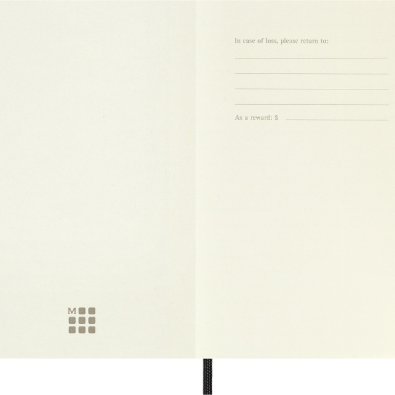 Notes MOLESKINE Classic P (9x14cm) gładki, miękka oprawa, 192 strony, czarny - zdjęcie (4