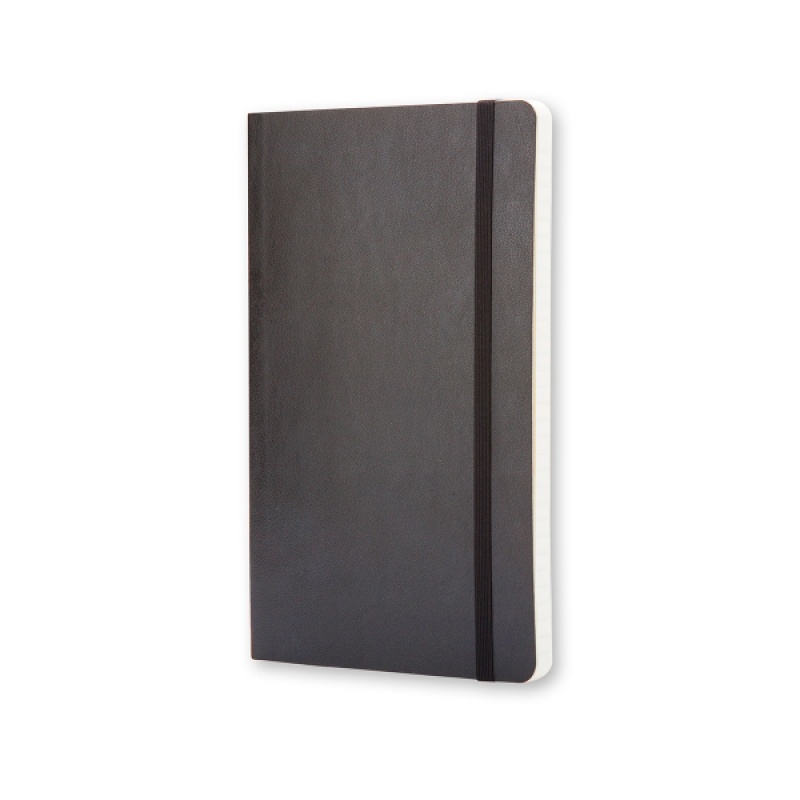 Notes MOLESKINE Classic L (13x21cm) w linie, miękka oprawa, 192 strony, czarny - zdjęcie (5