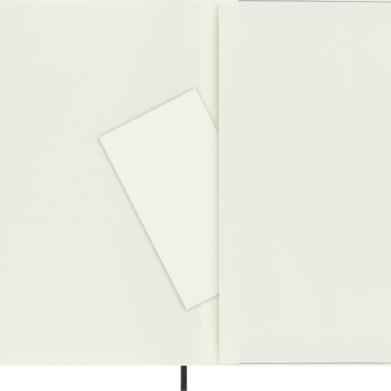 Notes MOLESKINE Classic XL (19x25cm) w linie, miękka oprawa, 192 strony, czarny - zdjęcie (2