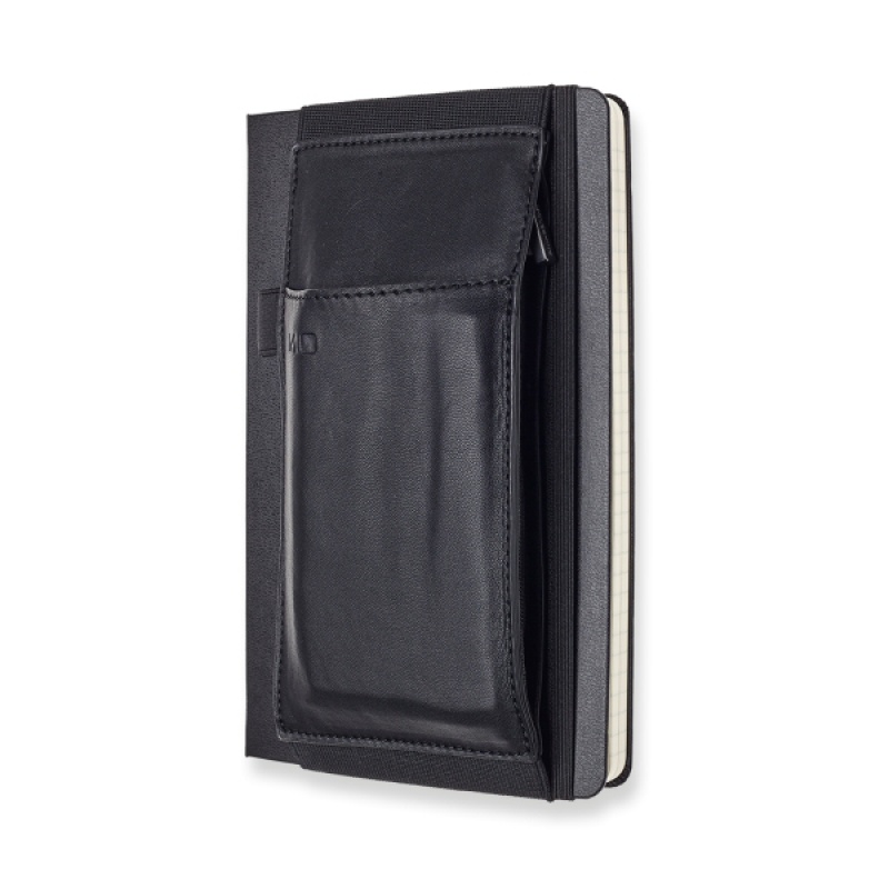 Opaska na notes MOLESKINE Classic L, czarna - zdjęcie (6