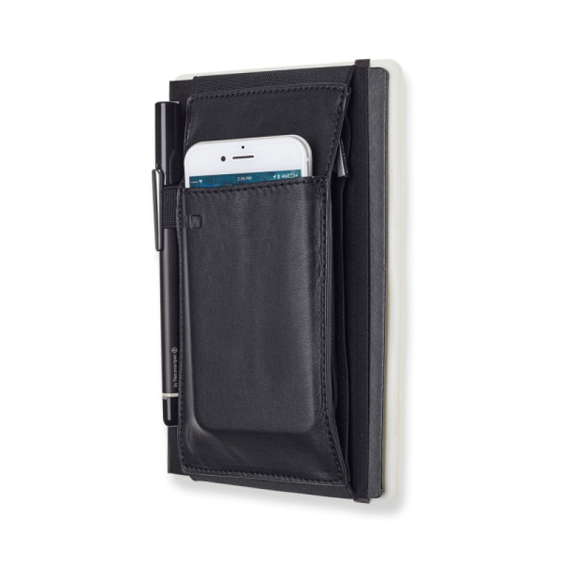 Opaska na notes MOLESKINE Classic L, czarna - zdjęcie (5