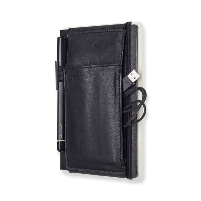 Opaska na notes MOLESKINE Classic L, czarna - zdjęcie (4